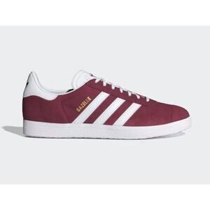 adidas Gazelle Shoes Collegiate Burgundy/White Size Mens 6 / Womens 7